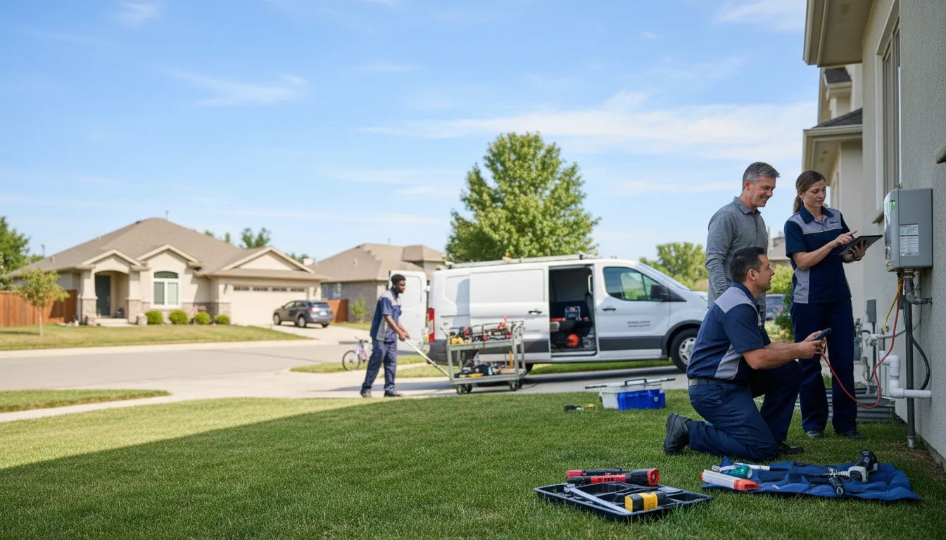 Tankless water heater service in Yates City, IL